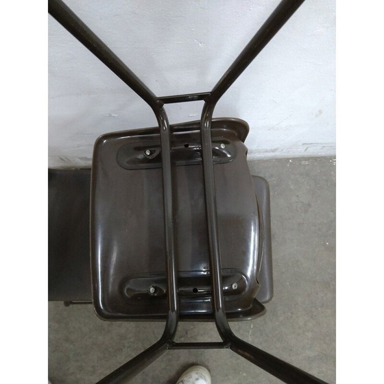 Image 1 of 3er Set Schulstühle im Vintage-Stil von Jac Vogels für Marko