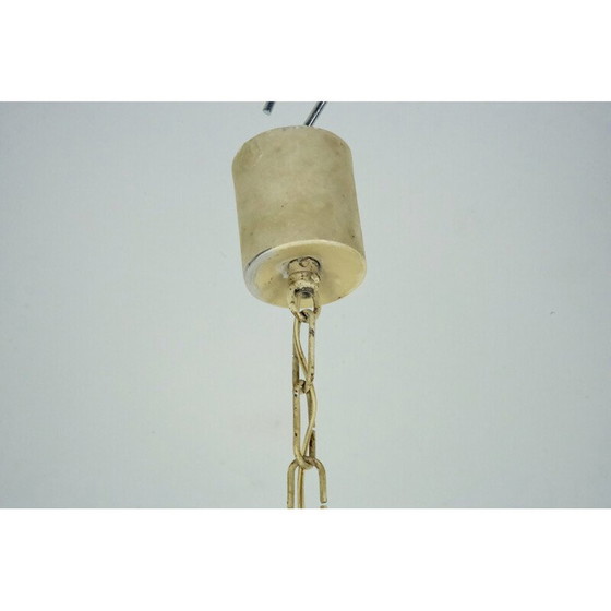Image 1 of Corteccia-Kronleuchter aus Muranoglas aus der Mitte des Jahrhunderts von Toni Zuccheri für Venini, Italien 1960er Jahre