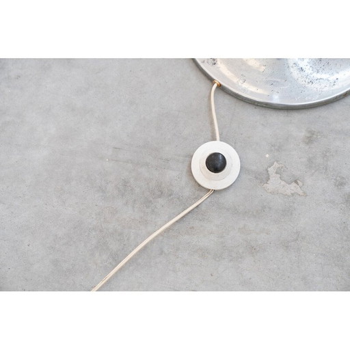 Vintage Space Age Stehleuchte aus Glas und Acryl für Guzzini, Italien 1970