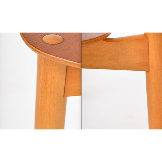 Image 1 of Vintage Fh4103 Heart Esszimmerstühle von Hans Wegner für Fritz Hansen, Dänemark 1950er Jahre