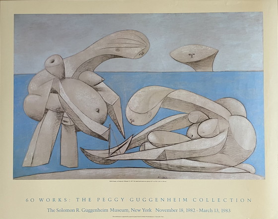 Image 1 of Pablo Picasso (1881-1973), La Baignade, 1937, Copyright The Salomon R. Guggenheim Foundation, New York, 1982