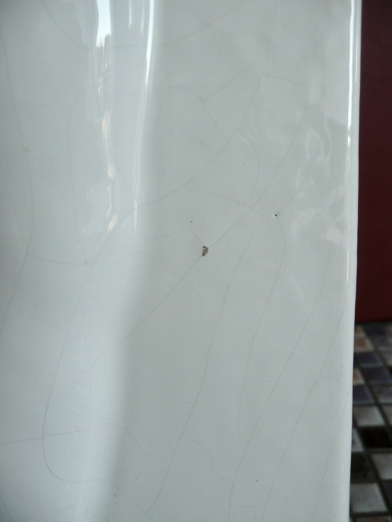 Image 1 of Vintage Wandtafel mit frechem Kind / Putte.