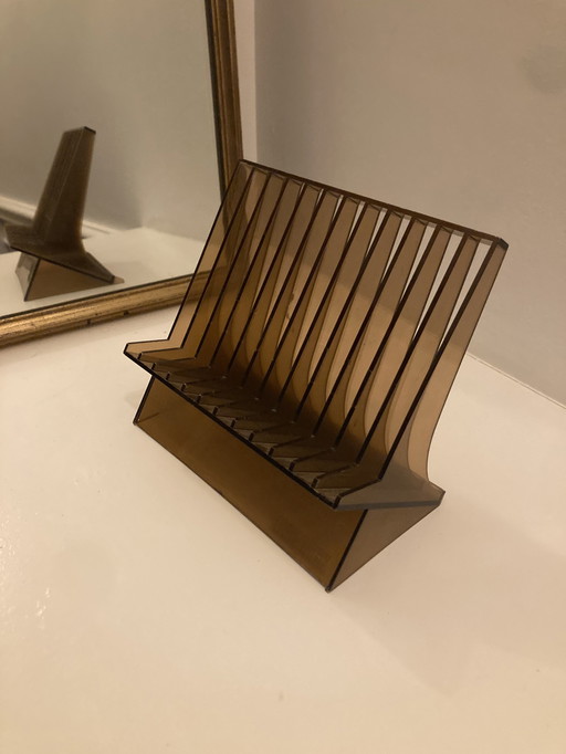 Vintage Compact Disk Rack (3 Einheiten)