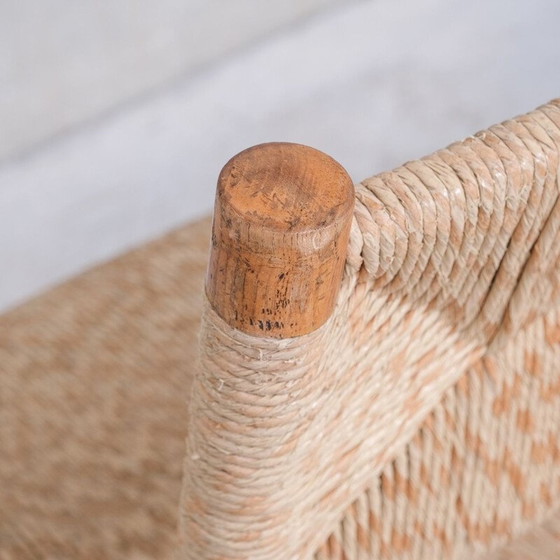 Image 1 of Satz von 7 Vintage-Stühlen "Bauche - 19" von Charlotte Perriand, Frankreich 1960