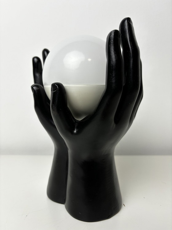 Image 1 of Art Deco Hands Tischlampe