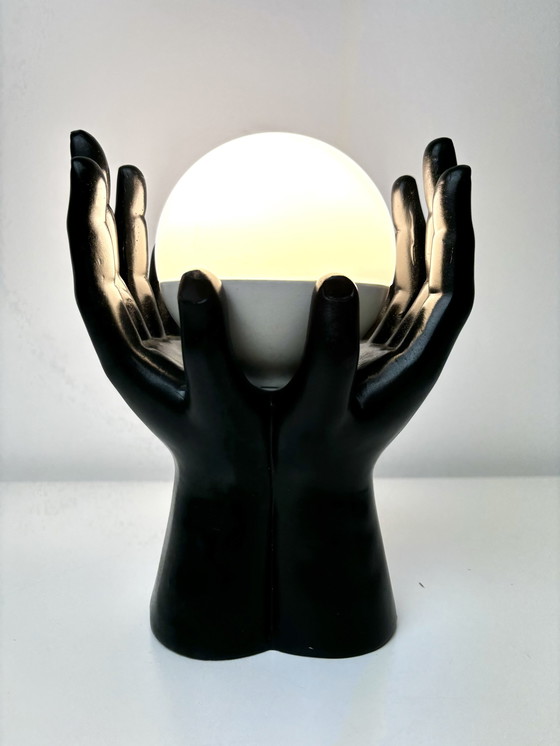 Image 1 of Art Deco Hands Tischlampe