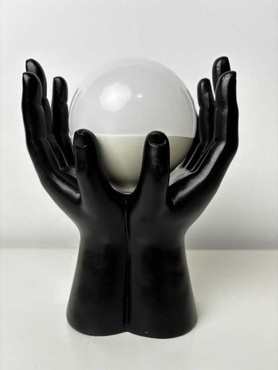 Image 1 of Art Deco Hands Tischlampe