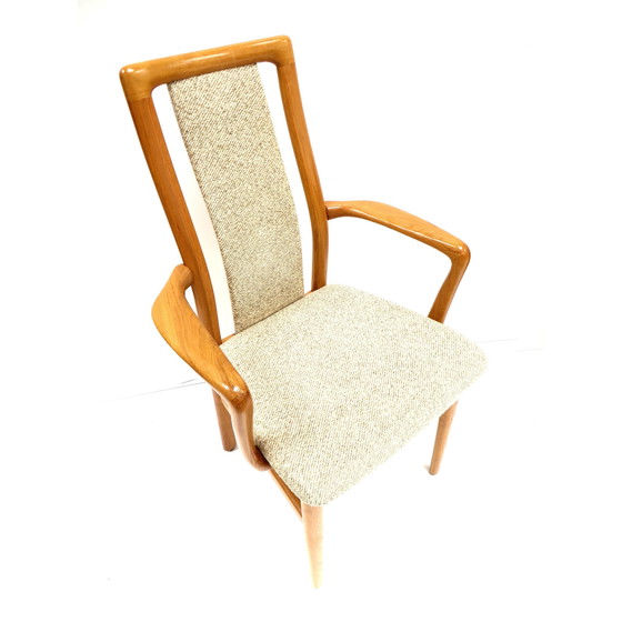 Image 1 of 4X Vintage Teakholz Esszimmerstühle Entworfen von Johannes Andersen für Sva Møbler in den 1960er Jahren