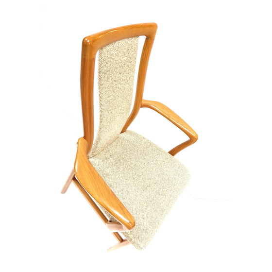 Image 1 of 4X Vintage Teakholz Esszimmerstühle Entworfen von Johannes Andersen für Sva Møbler in den 1960er Jahren