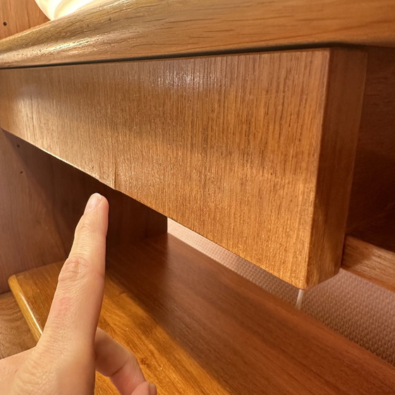 Image 1 of Mid Century Schwedisches Teakholz Highboard