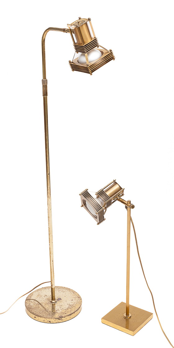 Image 1 of Lese- und Tischlampe im Vintage-Look