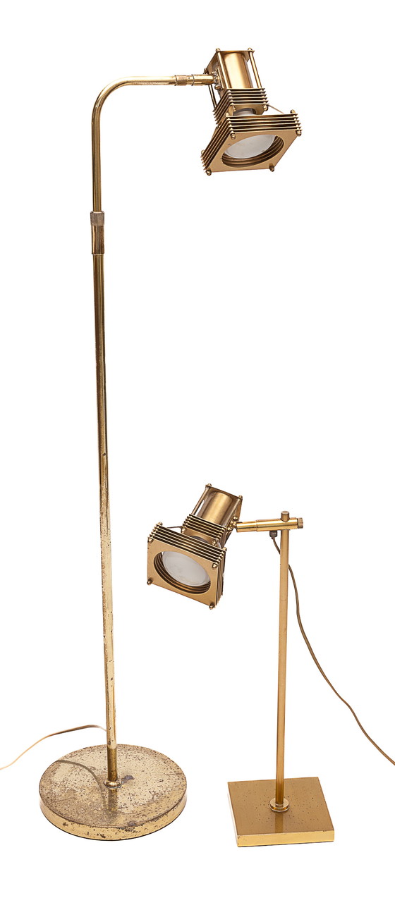 Image 1 of Lese- und Tischlampe im Vintage-Look