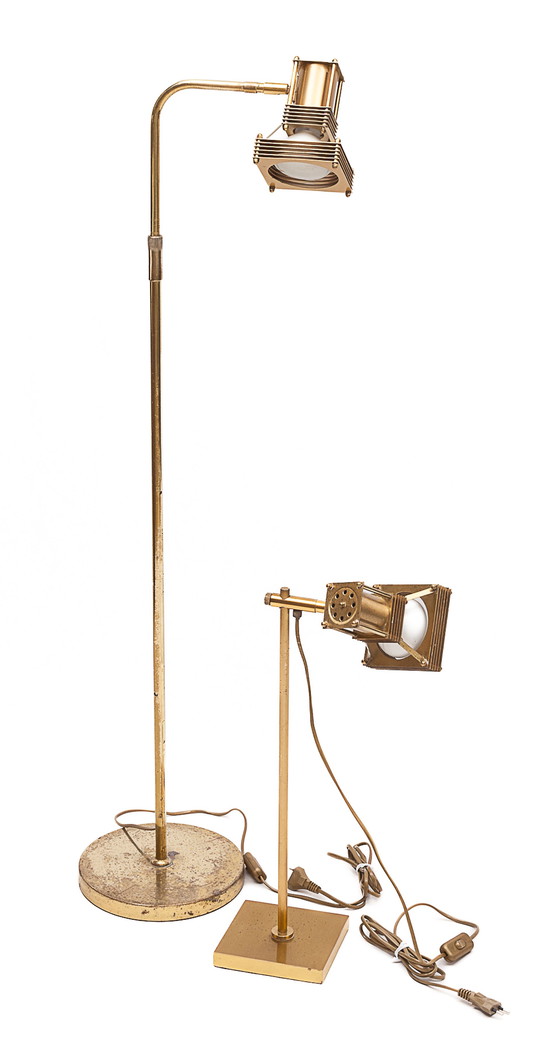 Image 1 of Lese- und Tischlampe im Vintage-Look