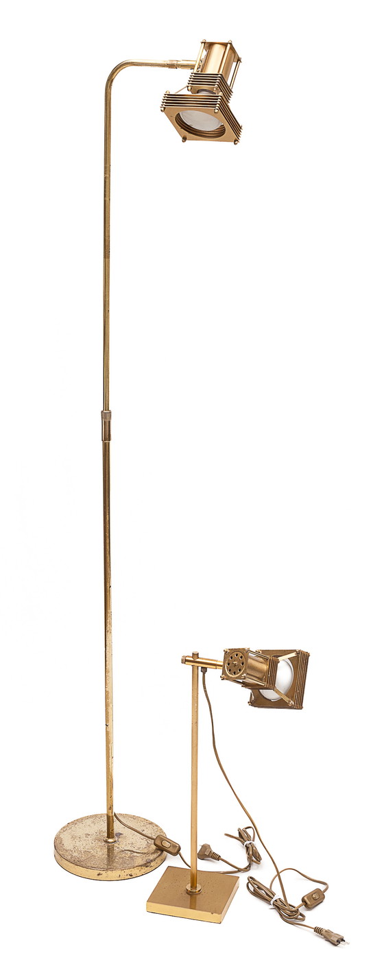 Image 1 of Lese- und Tischlampe im Vintage-Look