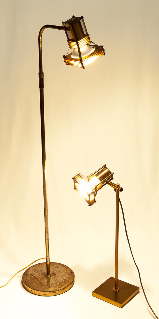 Image 1 of Lese- und Tischlampe im Vintage-Look