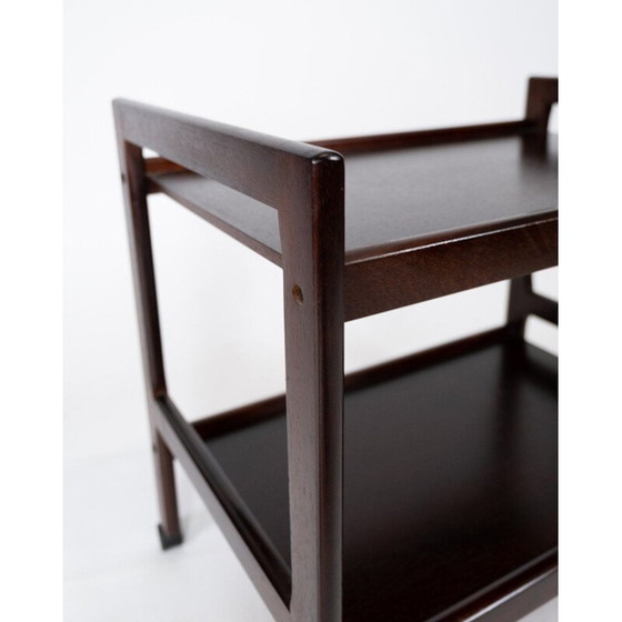 Image 1 of Vintage Trolley Tisch in Mahagoni, Dänisch 1960er Jahre