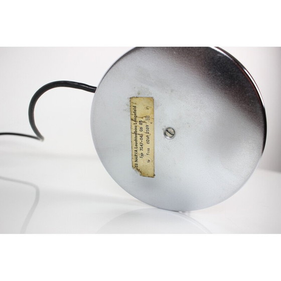 Image 1 of Vintage Tischlampe aus Metall und Chrom, Deutschland 1970er