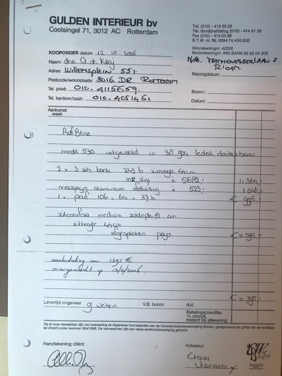 Image 1 of 2x Rolf Benz Sofa + Hocker