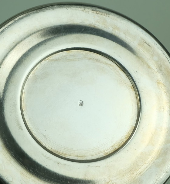 Image 1 of Versilberter Mid Century Champagnerkühler Entworfen von Kurt Mayer für Wmf 1950S