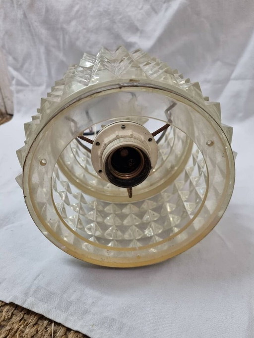 Plexis Hängeleuchte Von 1960 Skandinavisch