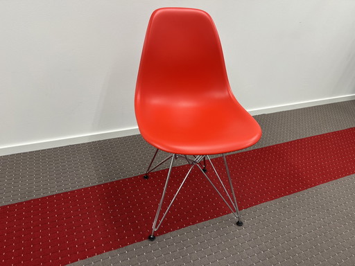 4X Vitra Stuhl Rot