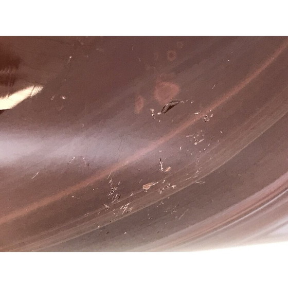 Image 1 of Vase aus Glas mit Paste und Schnecke von Maure Veil, 1960