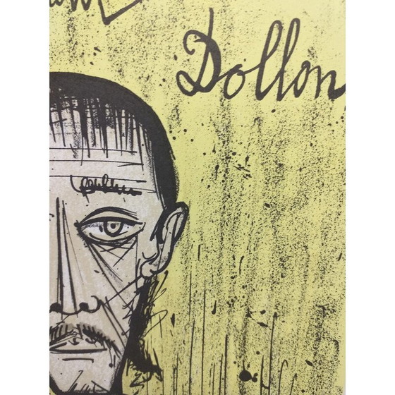 Image 1 of Klassische Lithographie "L'intendant Dollon" von Bernard Buffet für Mourlot, 1967