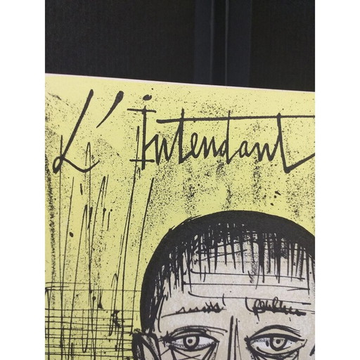 Klassische Lithographie "L'intendant Dollon" von Bernard Buffet für Mourlot, 1967