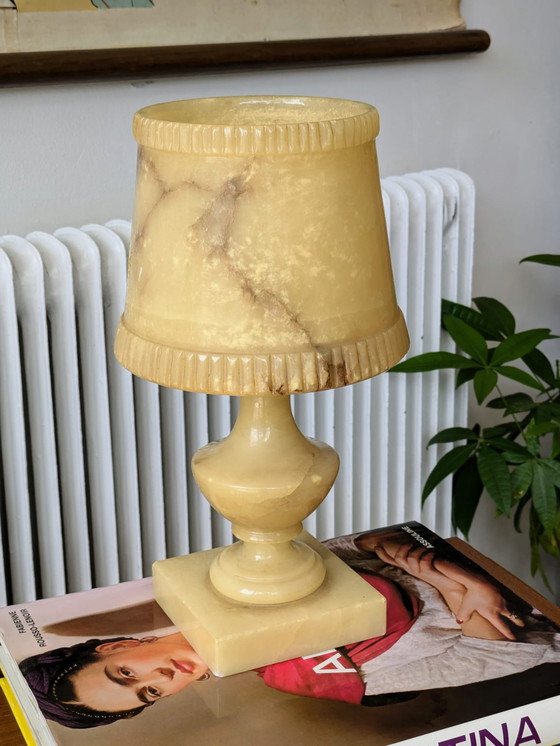 Image 1 of Herna Tischlampe aus Alabaster