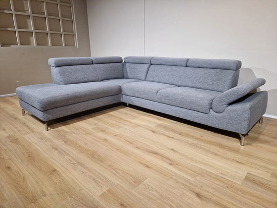 Image 1 of Montel Urban - Ecksofa - Grau - Stoff - Design - Verstellbar