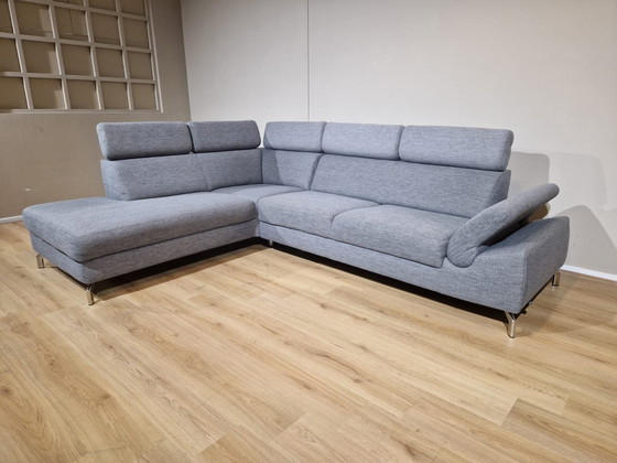 Image 1 of Montel Urban - Ecksofa - Grau - Stoff - Design - Verstellbar