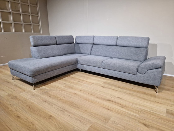 Image 1 of Montel Urban - Ecksofa - Grau - Stoff - Design - Verstellbar