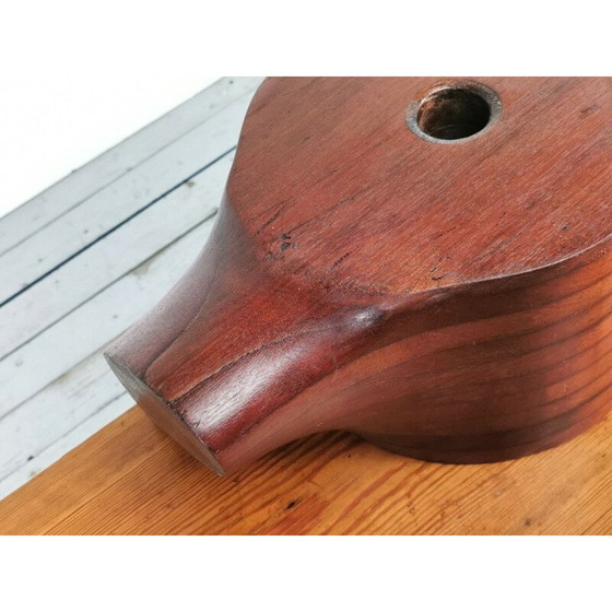 Image 1 of Vintage dekorative Eiche Propeller Nabe