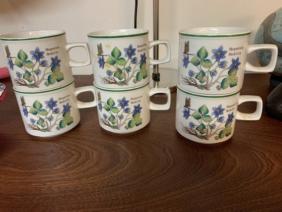 Image 1 of 6-teiliges Florabunda-Kaffeeservice