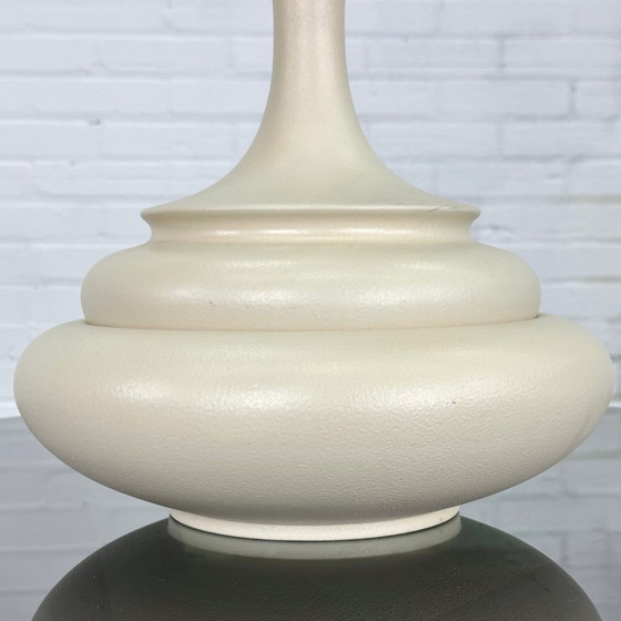 Image 1 of Italienische cremefarbene Keramikvase