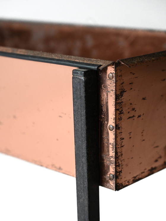 Image 1 of Skandinavisches Pflanzgefäß aus Metall