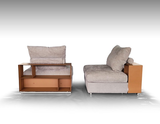 Image 1 of 2X Flexform Groundpiece 1-Sitz Sofa