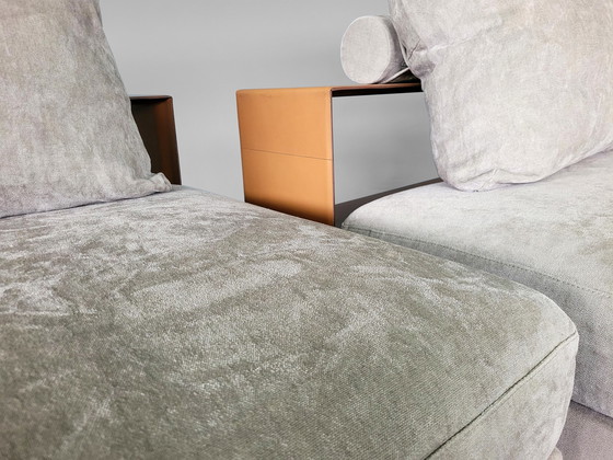 Image 1 of 2X Flexform Groundpiece 1-Sitz Sofa