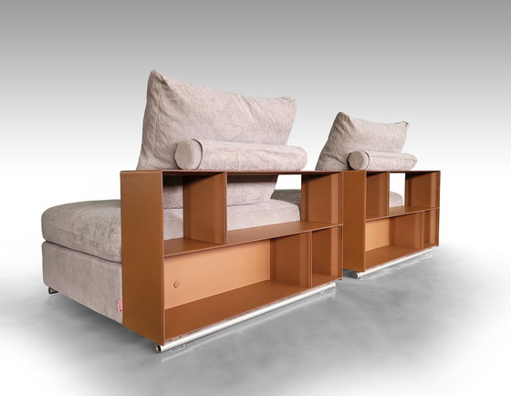 Image 1 of 2X Flexform Groundpiece 1-Sitz Sofa