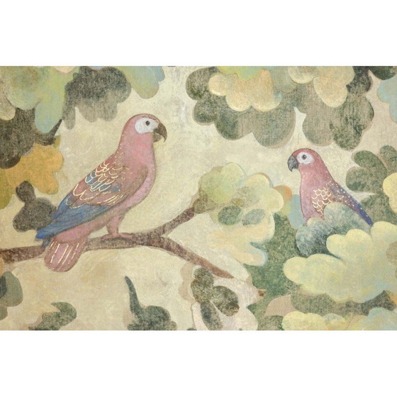 Image 1 of Dekoratives Paneel mit Vogelmotiven im Vintage-Stil