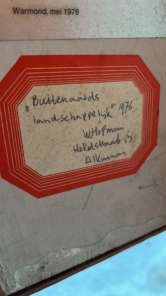 Image 1 of Metallplastik von Willem Hopman aus den 1970er Jahren