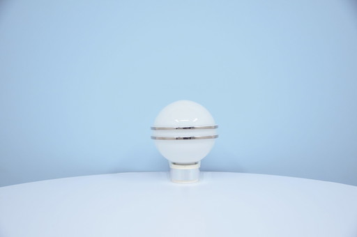 vintage glaskugel wandlampe