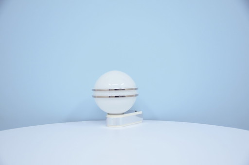 vintage glaskugel wandlampe