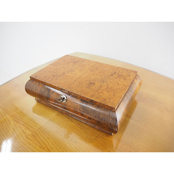 Image 1 of Vintage Holz-Schmuckkästchen Art Deco, Deutschland 1920