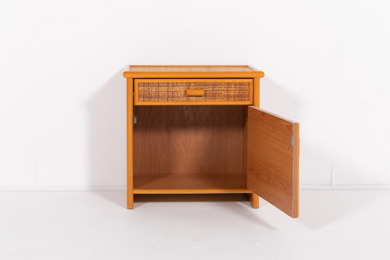 Image 1 of Vintage-Schrank aus Rattan und Weide