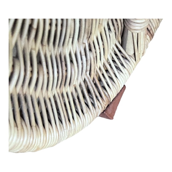 Image 1 of Rattan-Liege im Vintage-Look