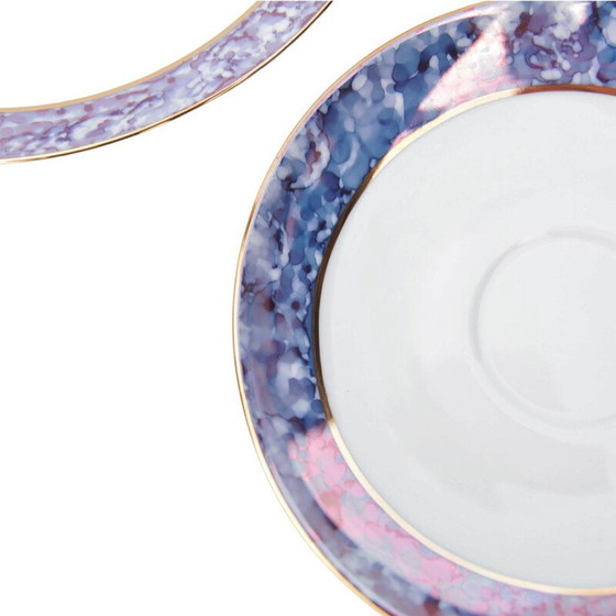 Image 1 of Frühstücksgeschirr aus Marmor für Victoria Tableware, Tschechoslowakei 1980