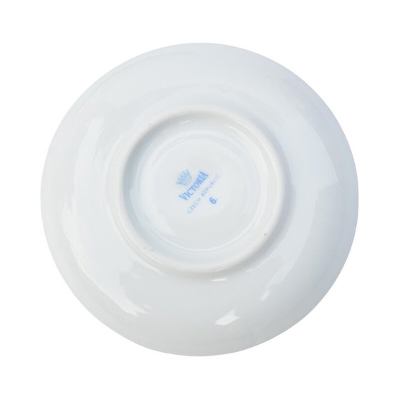 Image 1 of Frühstücksgeschirr aus Marmor für Victoria Tableware, Tschechoslowakei 1980