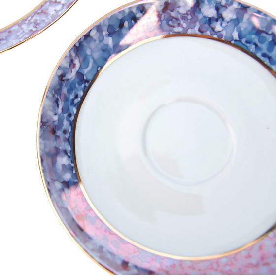 Image 1 of Frühstücksgeschirr aus Marmor für Victoria Tableware, Tschechoslowakei 1980