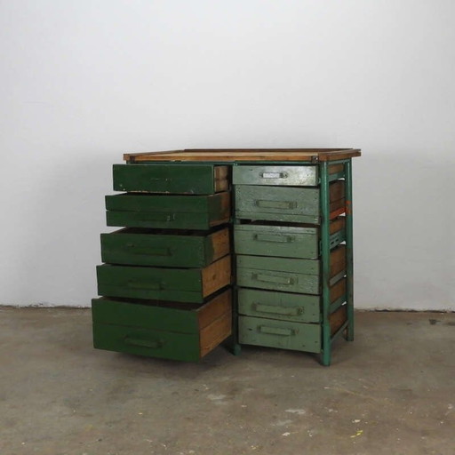 Vintage-Schubladenschrank, Frankreich